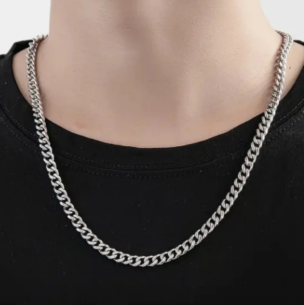 Stainless Steel 10mm Necklace Bracelet Set